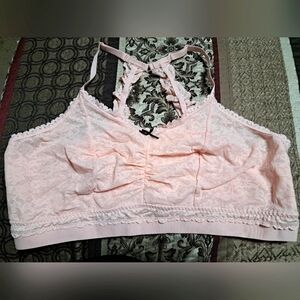 Light Pink Cacique Bralette ‐ Plus Size 26/28